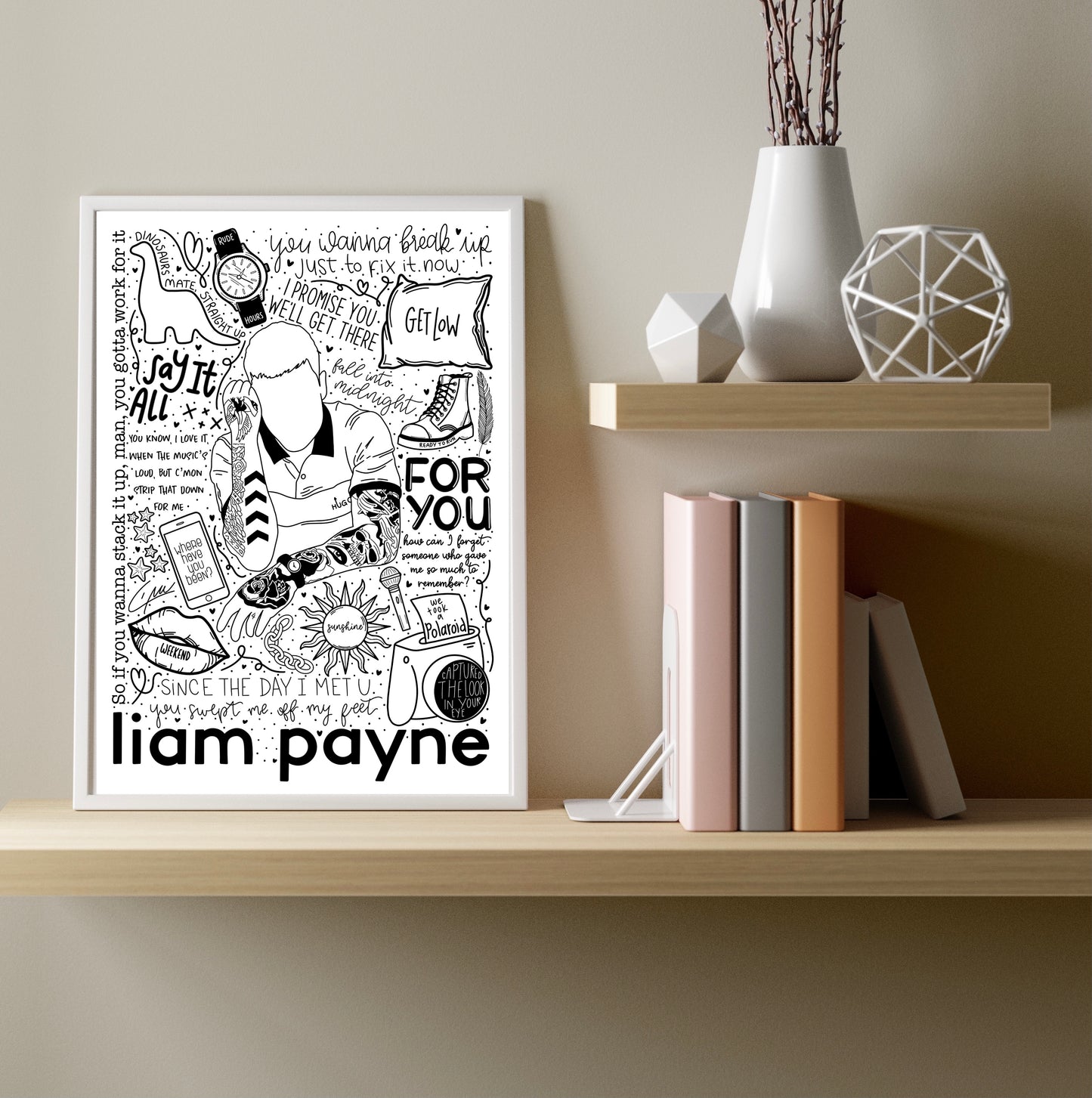 Liam Payne A4 Print