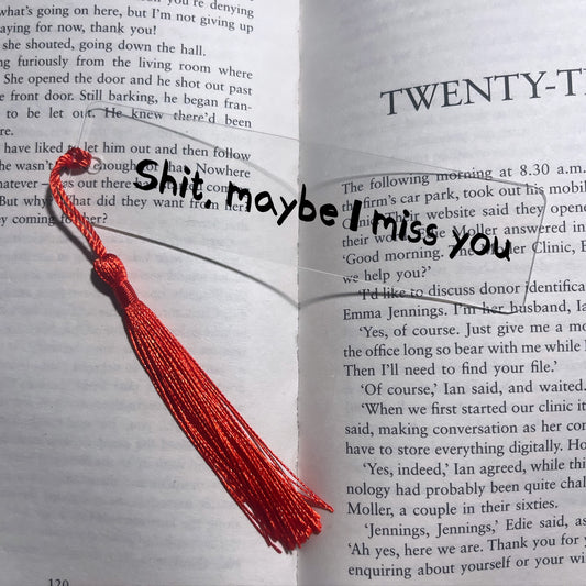Miss You - Louis Tomlinson Bookmark