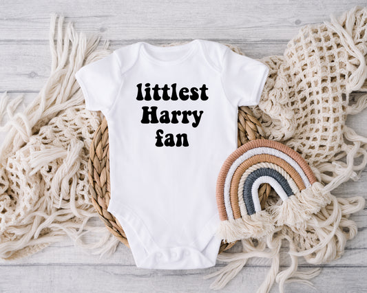 Littlest Harry Fan Baby Vest